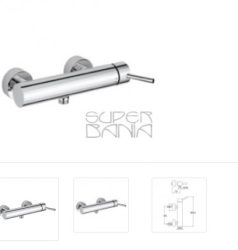 Birillo смесител за душ BI168LCR - Paffoni