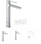  Berry смесител за мивка висок хром BR081CR - Paffoni