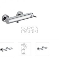 Berry смесител за душ хром BR168CR - Paffoni